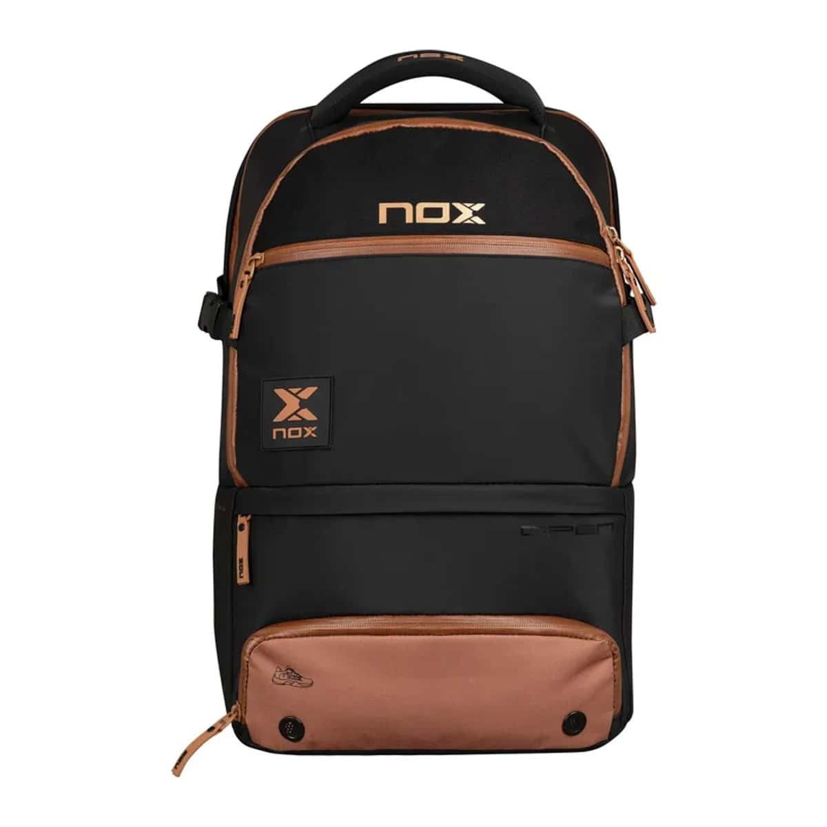 Mochila Nox Luxury Open Series (Black / Brown)